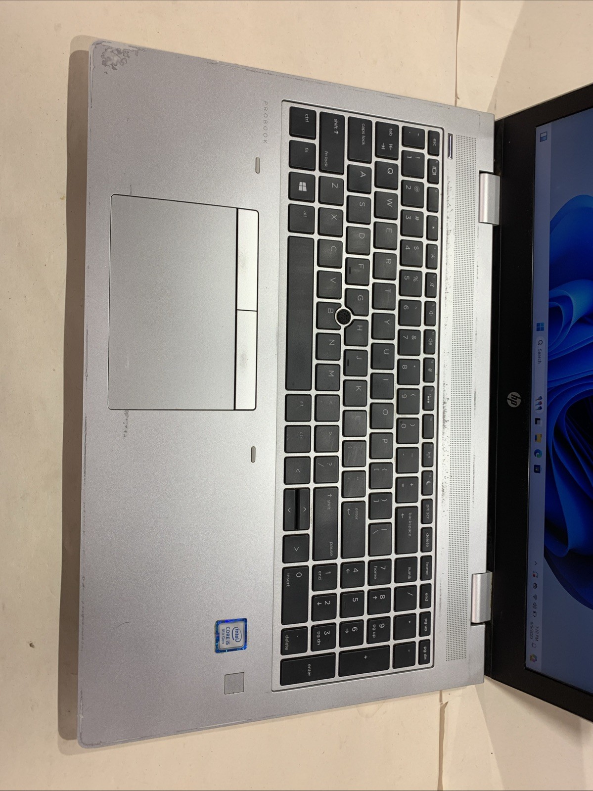 HP ProBook 650 G5 i5-8265U 1.6GHz 8GB RAM 256GB SSD Windows 11 Pro