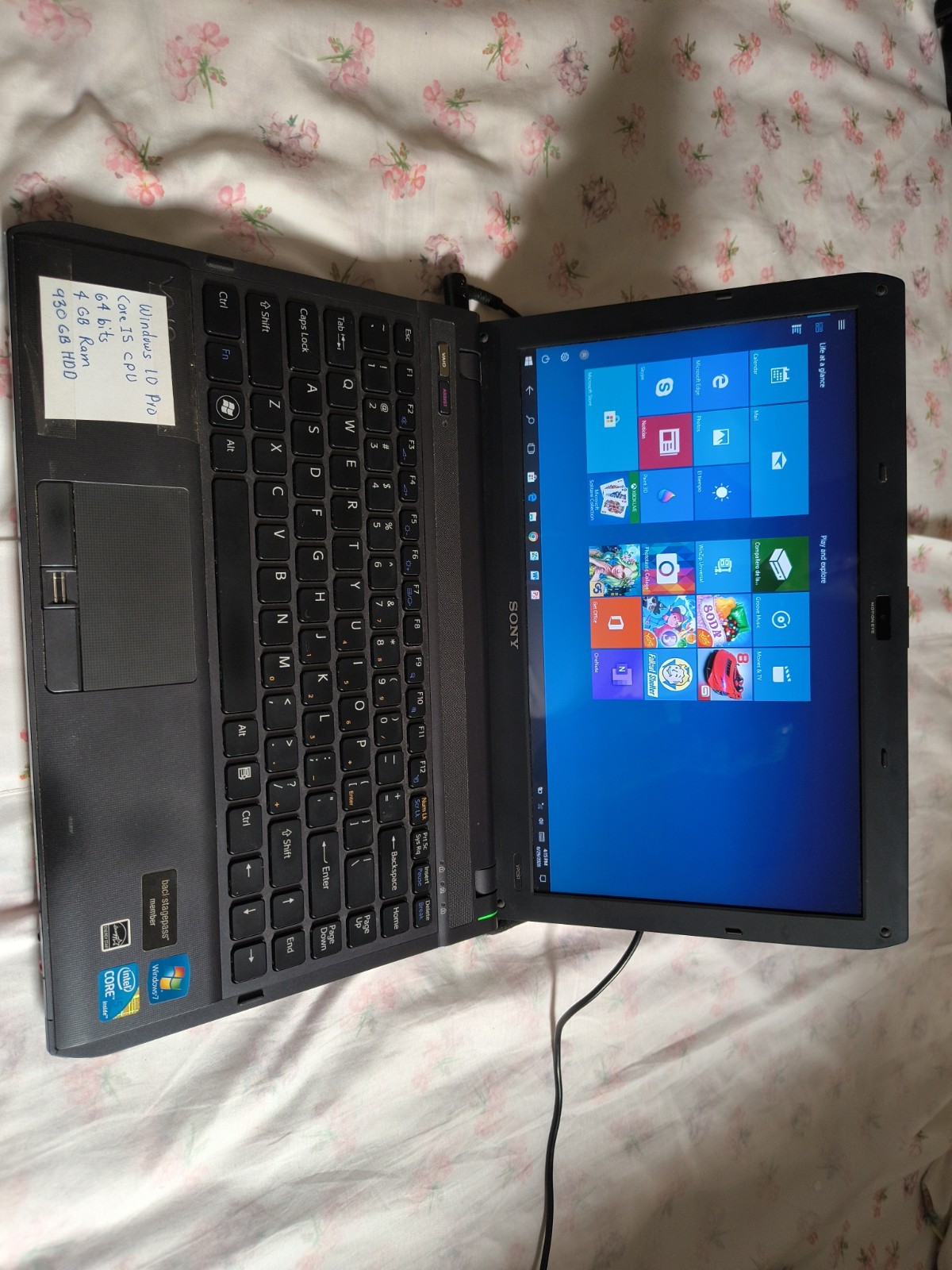 Sony Vaio Pcg-51511l, Core i5. 4Gb Ram. 930 HDD