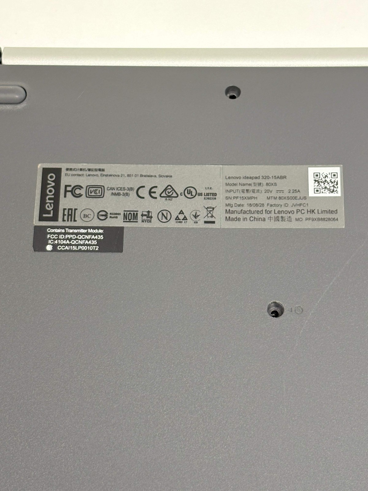 Lenovo Ideapad 320 80XS 15.6″ A12-9720p 2.7GHz 12GB RAM 128GB SSD