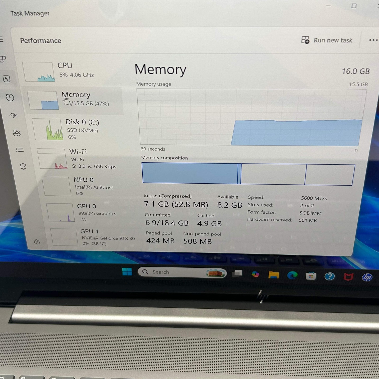 HP Envy 17″ Intel Ultra 7 155U 1TB 16GB RAM RTX 3050 17-CW1087NR – New Open Box