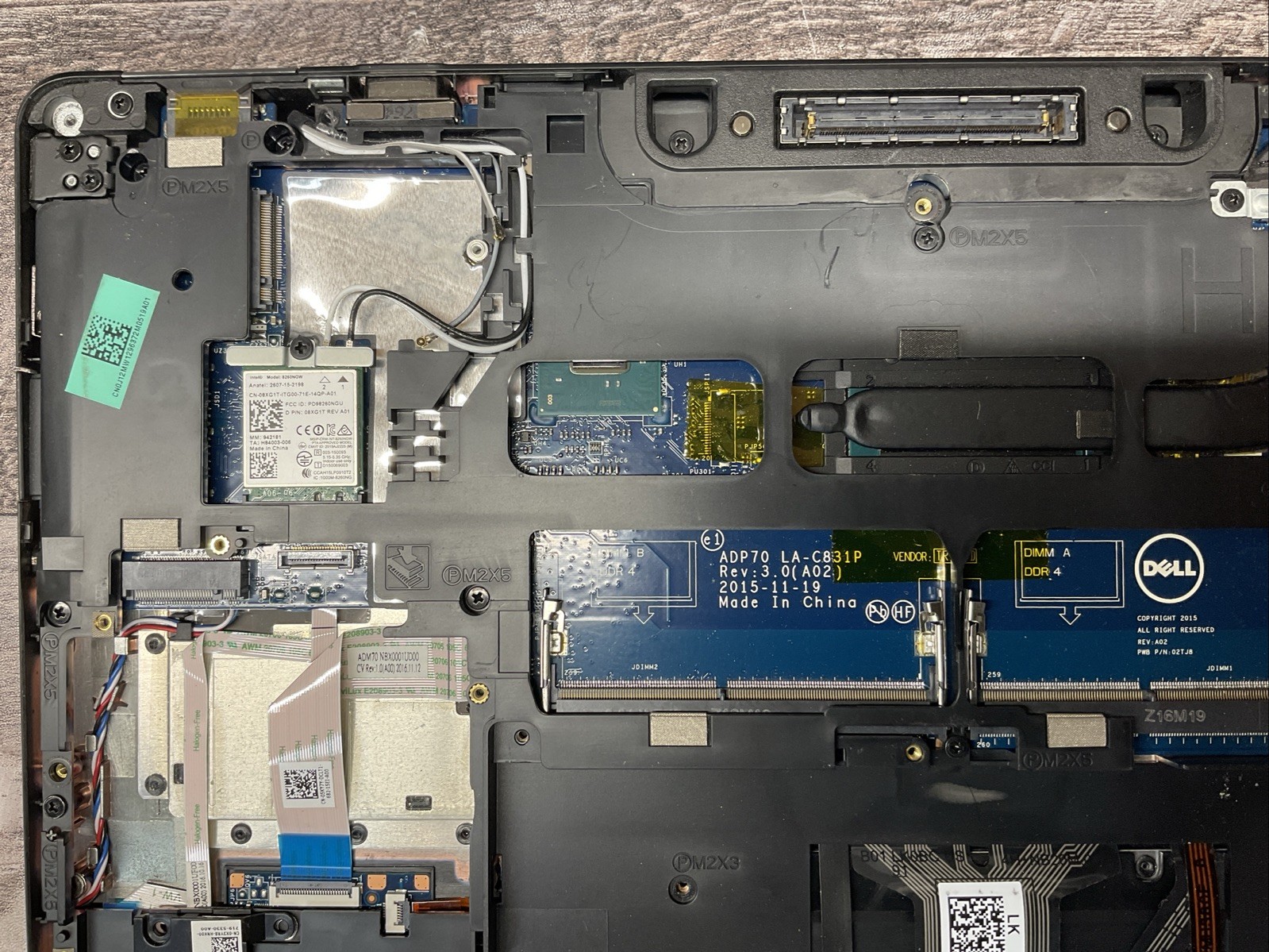 Lot of 2 Dell Latitude E5470 Laptops / Intel Core i5 6th Gen / Parts Repair / J3
