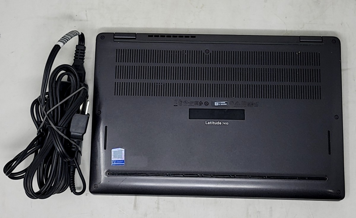 DELL LATITUDE 7410 Laptop Intel I7-10610U 16GB 256GB SEE NOTES