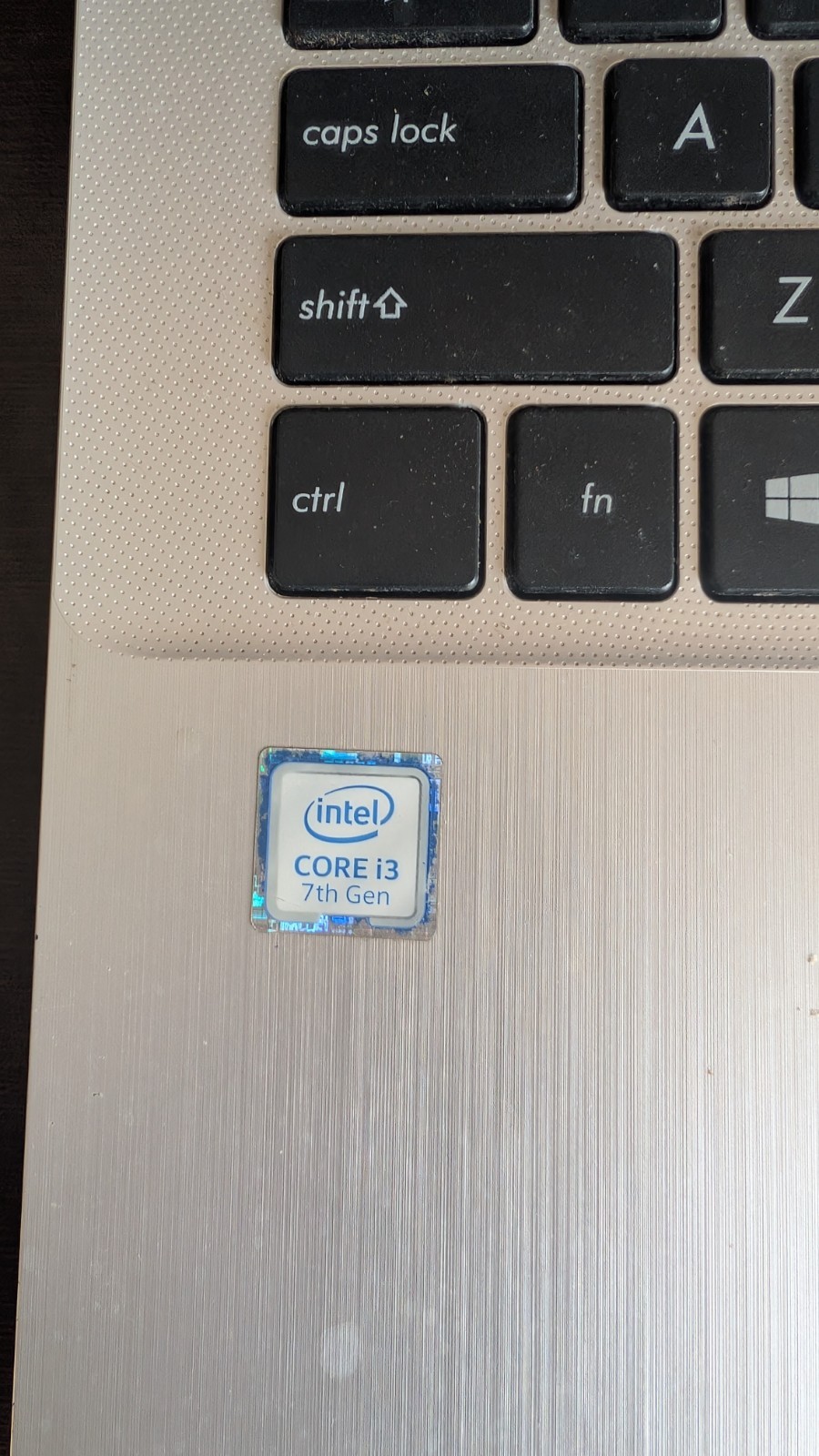 ASUS Notebook Laptop Intel Core i3 7th Gen Silver Black 1366×768 Resolution