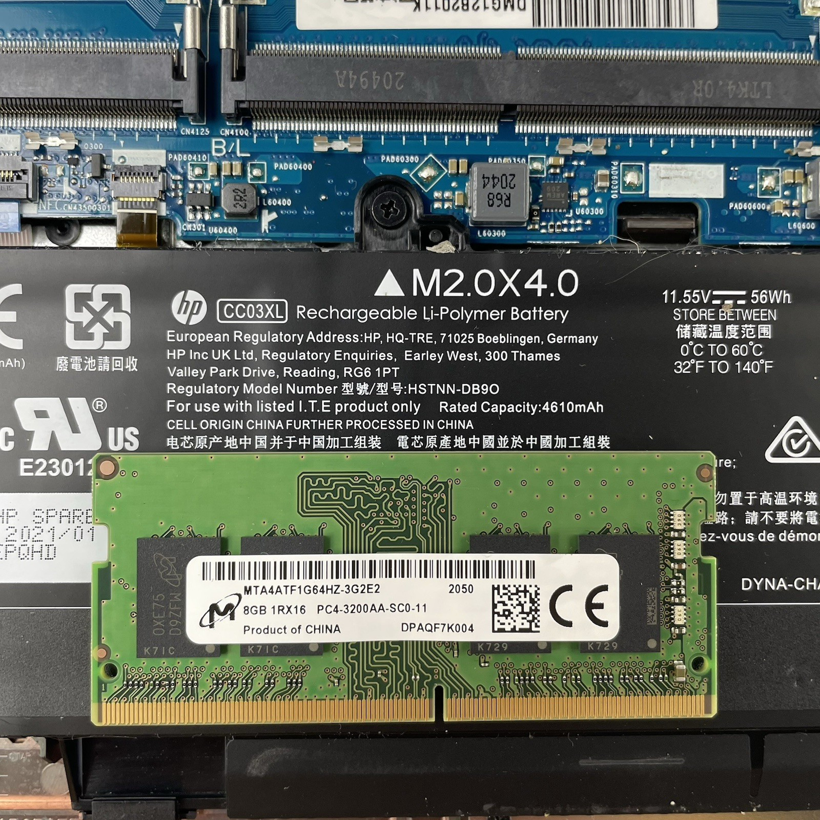 HP EliteBook 850 G7 15.6″ i5-10310U 1.70 GHz 8 GB RAM No SSD/OS/AC – Bad Corner