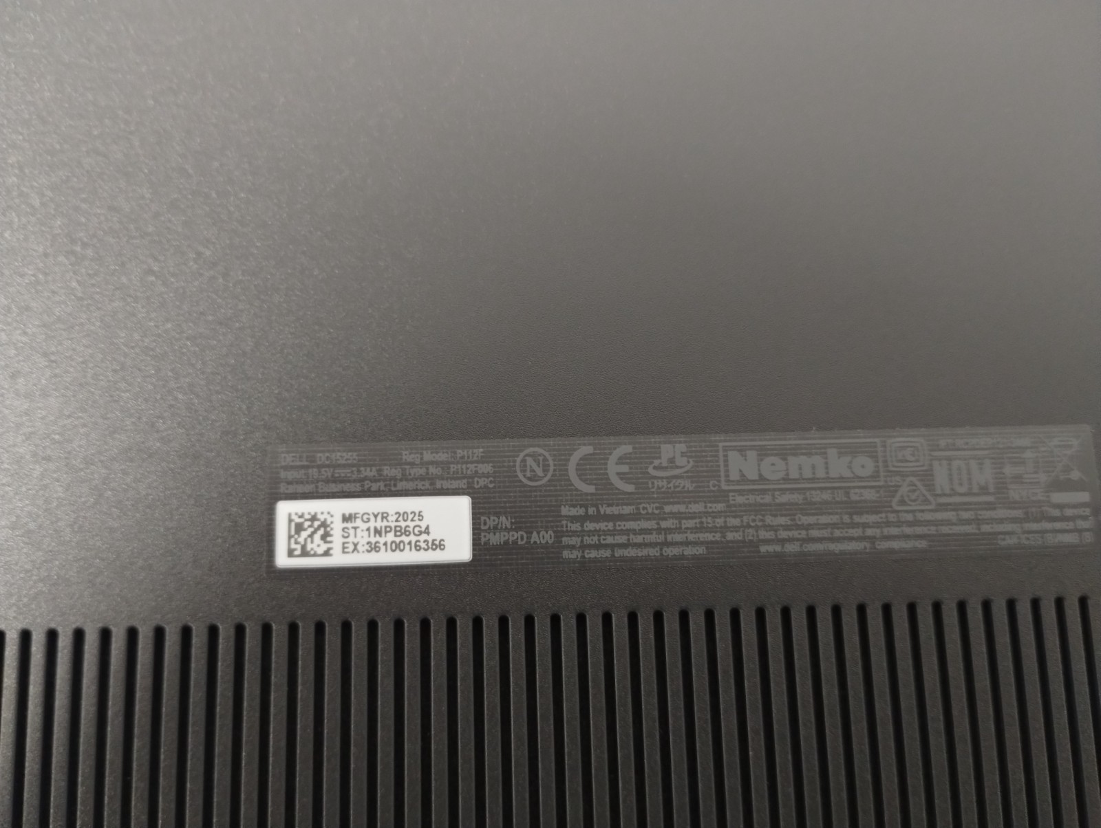 DELL 15 DC15255 G8MK9, AMD Ryzen 7 7730U, 2.00 GHz, 16 GB RAM, 512 GB NVMe SSD