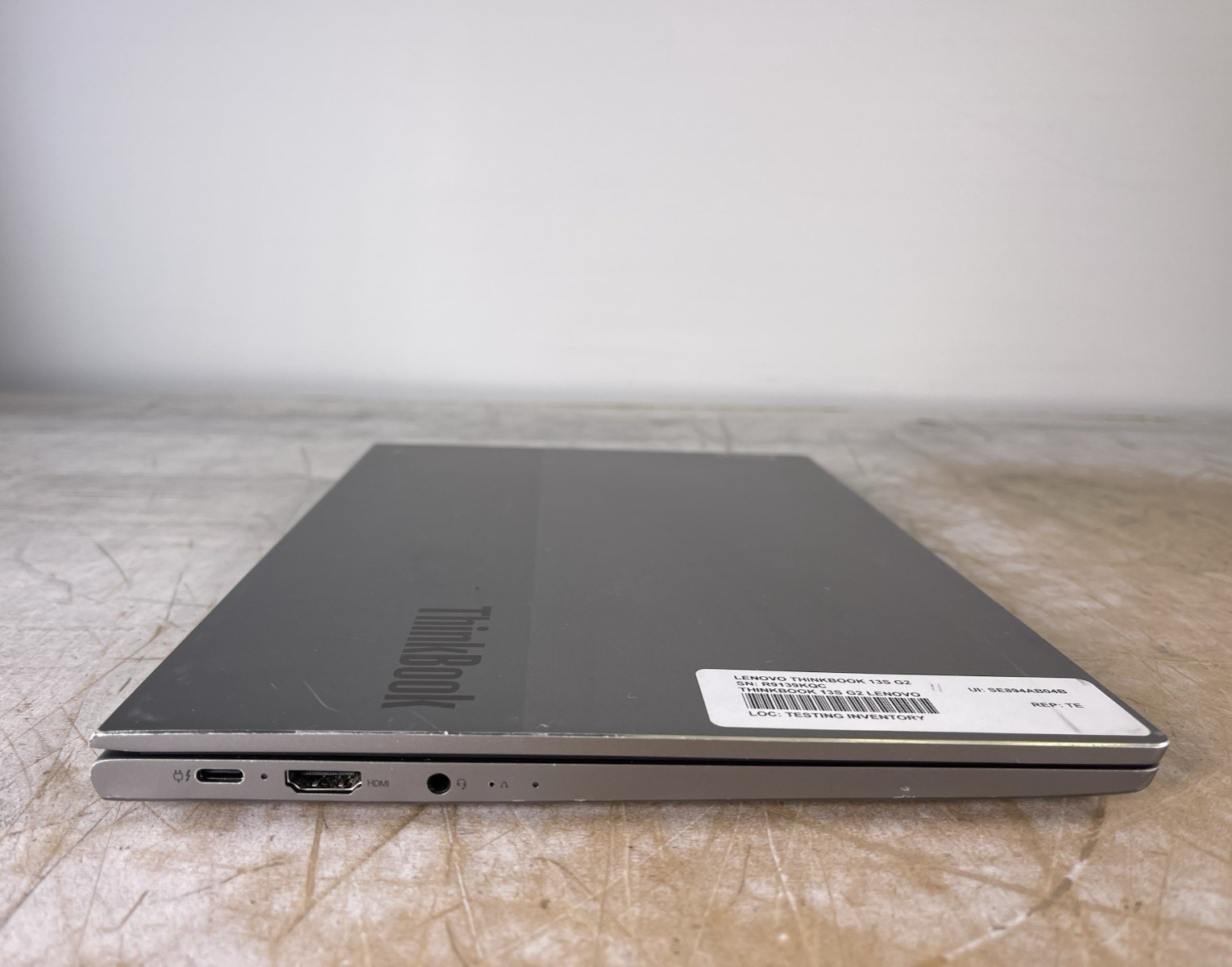 LENOVO THINKBOOK 13S G2 i5-1135G7 @ 2.40GHz, 16GB RAM, NO HDD/OS – (FOR PARTS)