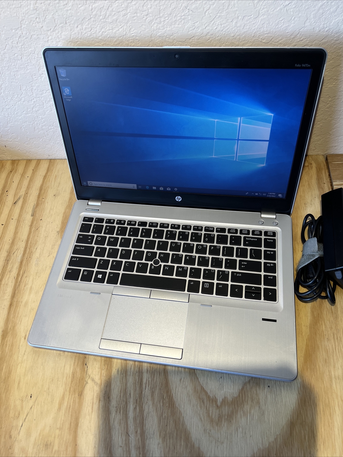 HP Folio 9470m i5-3437U 1.9GHz 8GB 240GB SSD 1600×900 Webcam Win 10 Slim Laptop