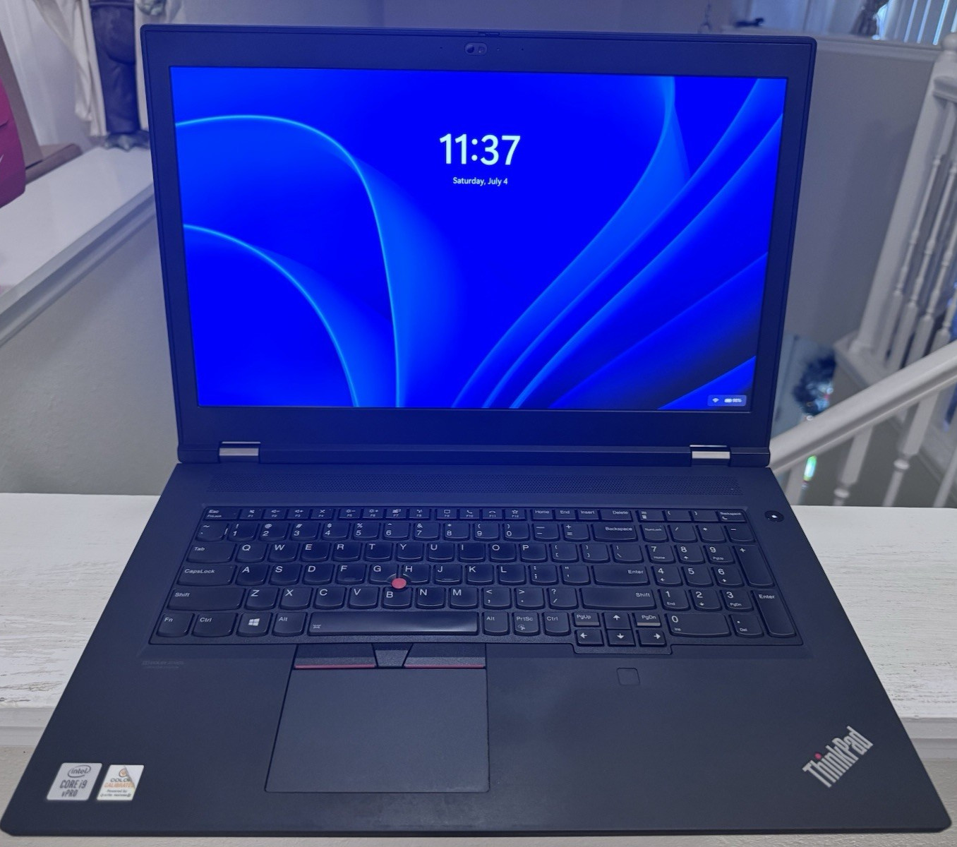 Lenovo ThinkPad P17 Gen 1 i9-10885H NVIDIA RTX 3000 32GB Mem 1TB SSD 4K Win11 #3