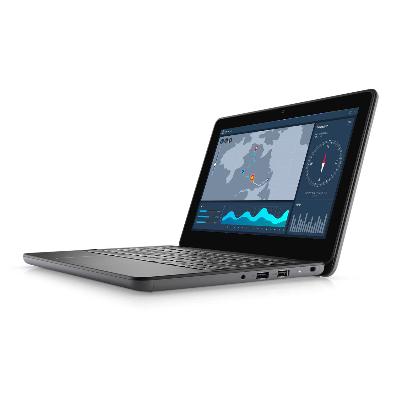 Dell Latitude 11 in 3000 3140 N200 8GB RAM 128GB 2-in-1 Silver Touch W11 Pro