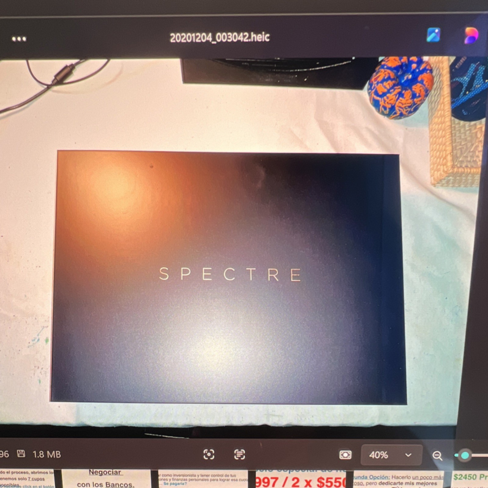 HP Spectre x360 convertible Black and Gold 2020 15.6″ 16GB 1T SSD Win11 4K