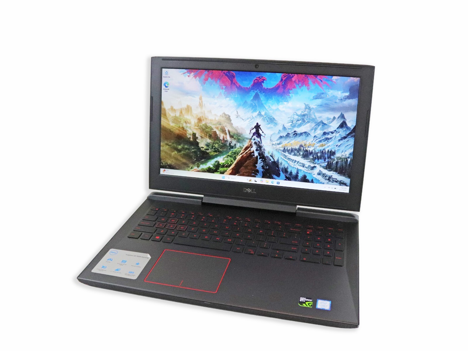 Dell 7577 15.6″ Intel i7-7700HQ 16GB DDR4 256GB SSD+1TB HDD NVIDIA GTX 1060
