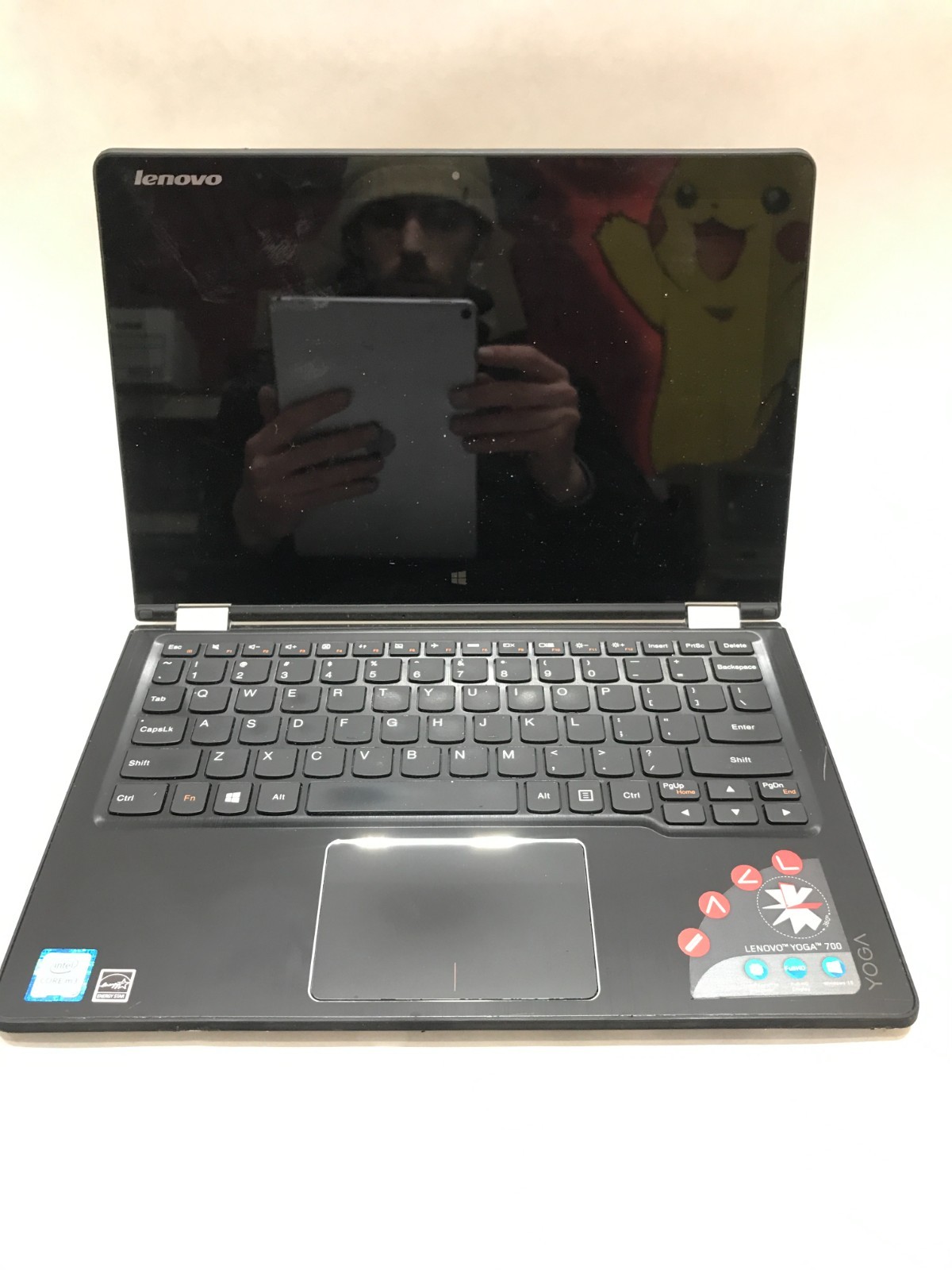 Lenovo Yoga 700-11ISK 11″ Intel Core m3 4GB RAM NO SSD/OS For Parts UNTESTED -DW
