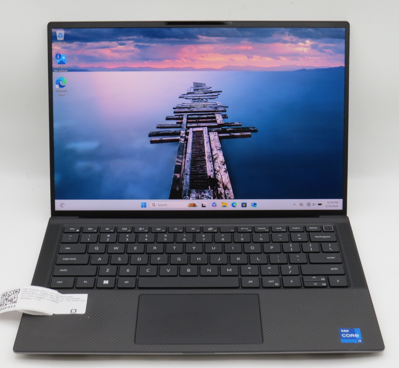 Dell Precision 5470 i7-12800H @ 2.4GHz 32GB DDR5 2.05 TB SSD RTX A1000 Win 11 P