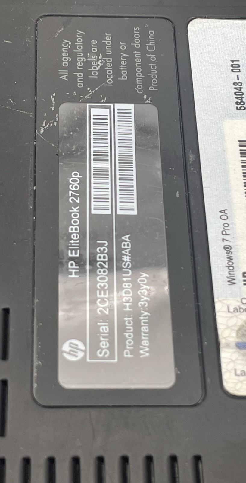 Dell Latitude C400 HP Pavilion dm4-3013cl & EliteBook 2760p for Parts/Repair