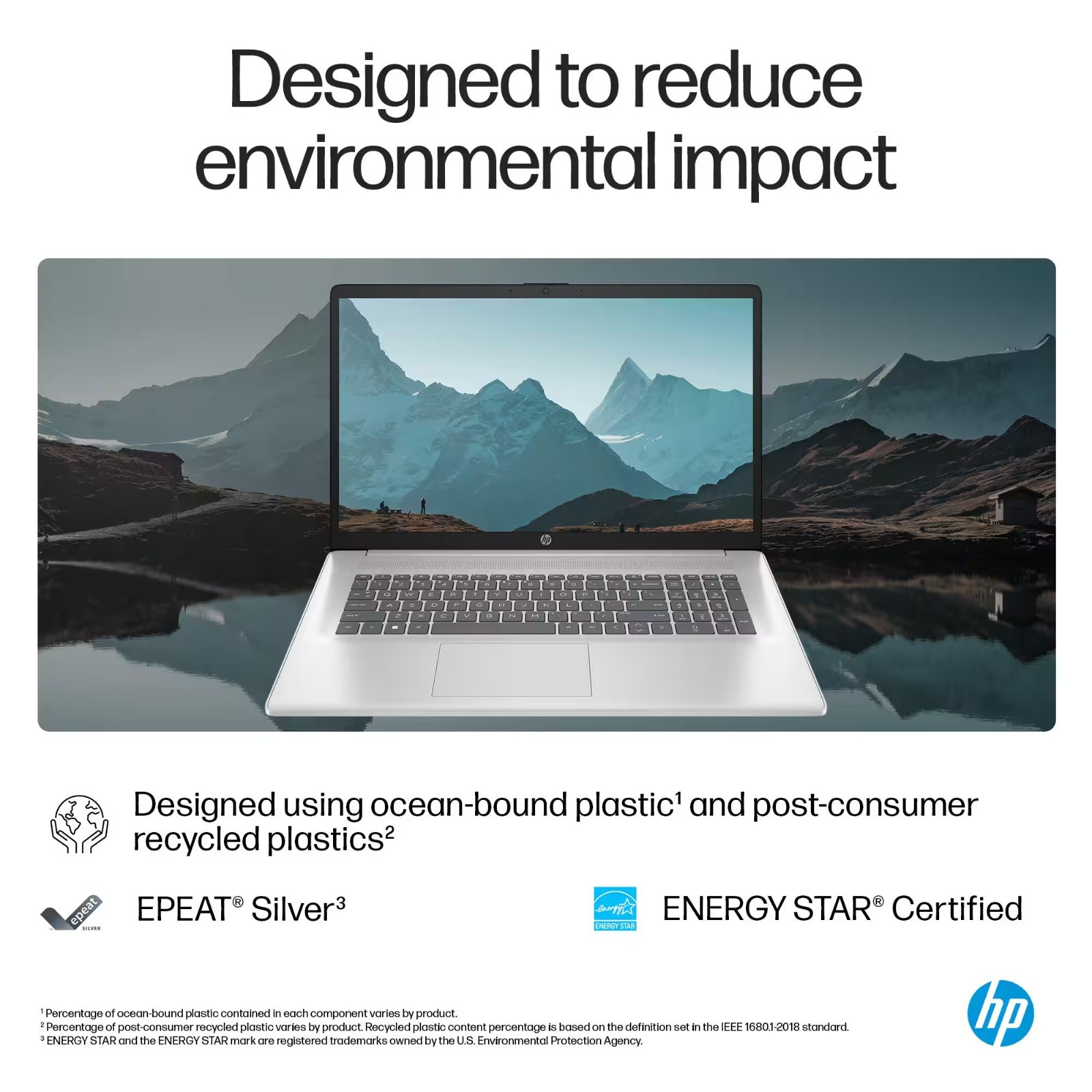 HP Laptop Computer HD+ 17.3″ Office 4-Core Ryzen 3 7320U 8GB RAM & Up to 1TB SSD