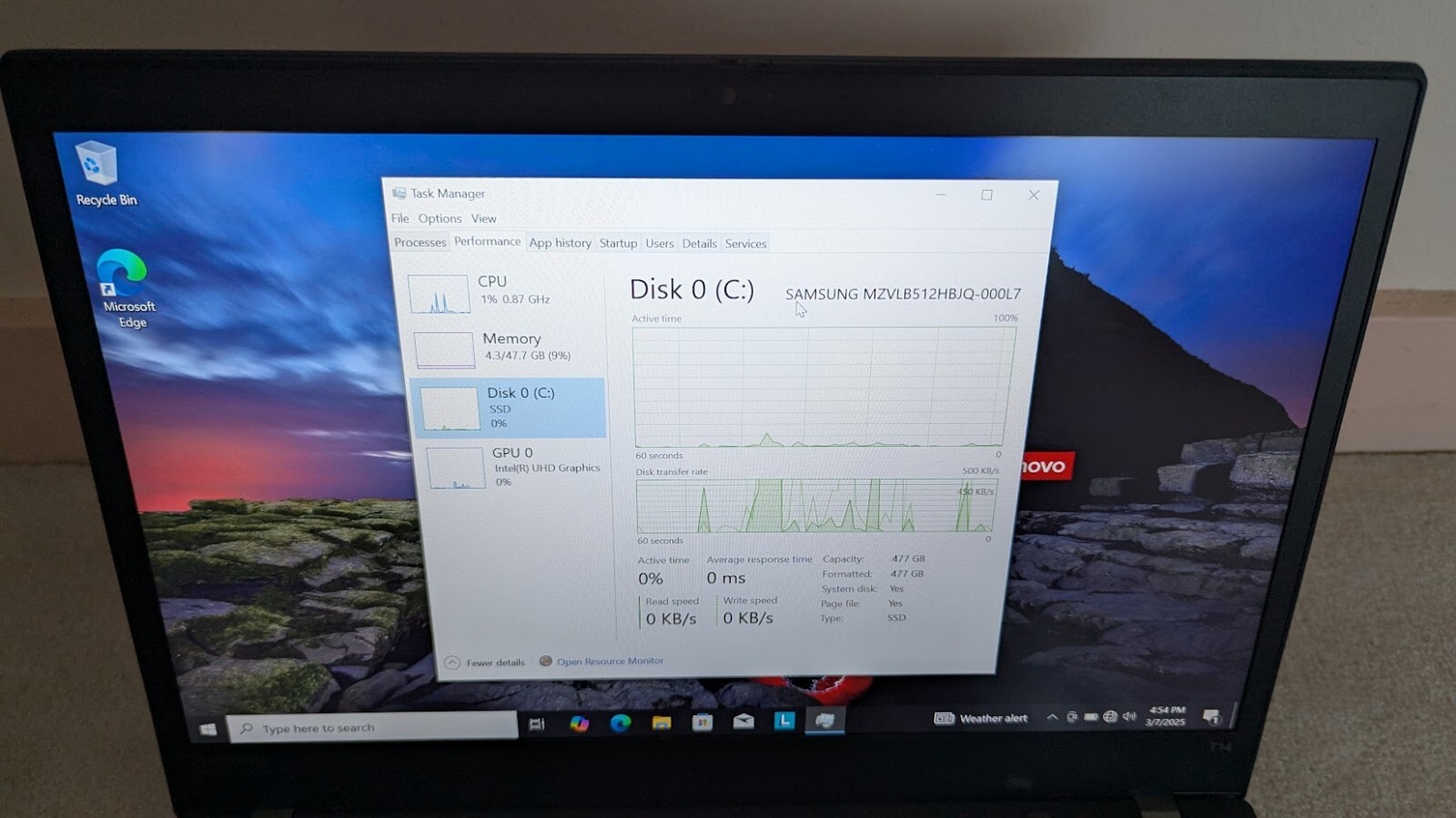 Lenovo Thinkpad T14 G1 i7-10610U 48GB RAM/500 GB SSD – Win 10 Pro