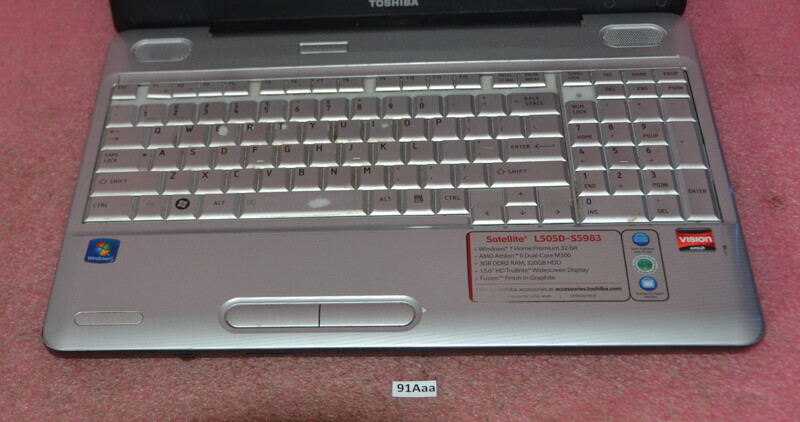 Toshiba Satellite L505D Laptop_AMD Athlon II Dual Core M300 @ 2.00 GHz_3GB RAM.