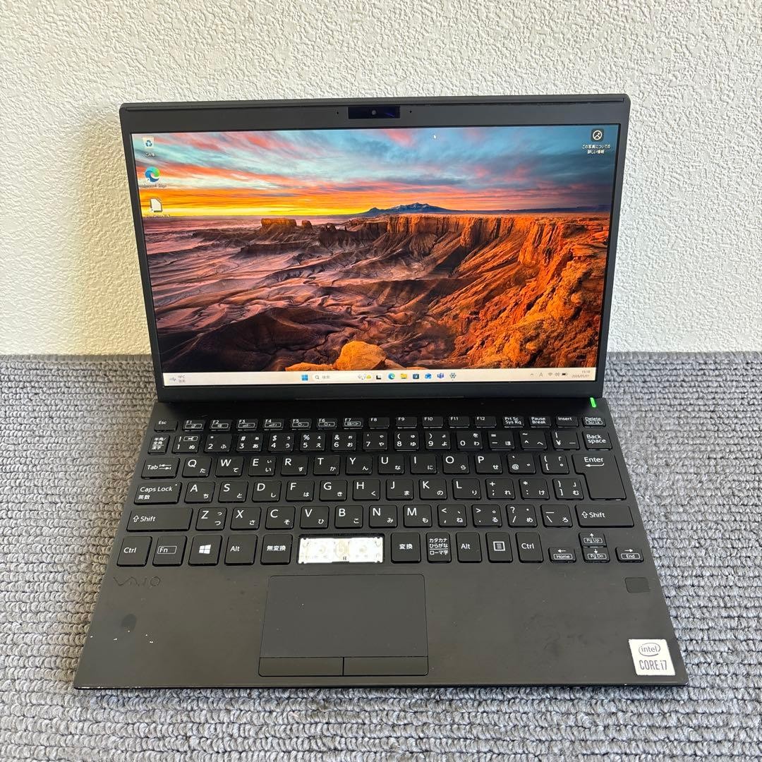 VAIO VJPJ13C11N SX12 i7-1065G7 8GB SSD 128GB 12.5″ Win11 Laptop Tested Very Good