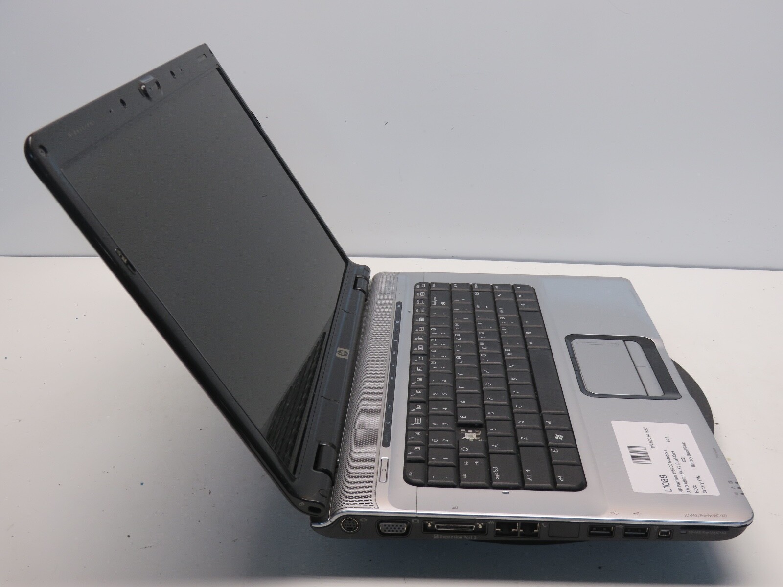 HP Pavilion dv6700 DV6707US AMD Athlon 64 X2 TK-57 1900MHz 2GB NO HDD No Batt