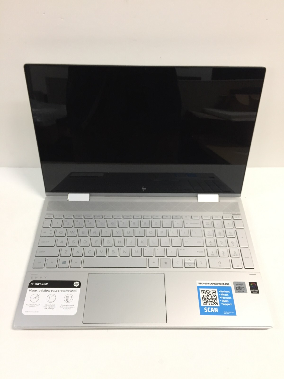 HP Envy x360 15m-ed0023dx 15.6″ Touch Laptop/i7-1065G7/12GB/16GB/512GB SSD/W10