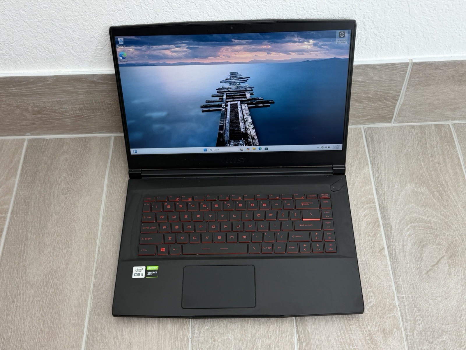MSI GF63 Thin 10SC 15.6″ Core i5-10500H GeForce GTX 1650 16GB RAM 256GB NVMe SSD