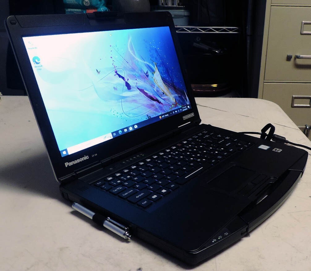 EXTRA CLEAN Panasonic Toughbook CF-54 MK3 TOUCH GPS 16GB RAM 512 SSD Wind 11
