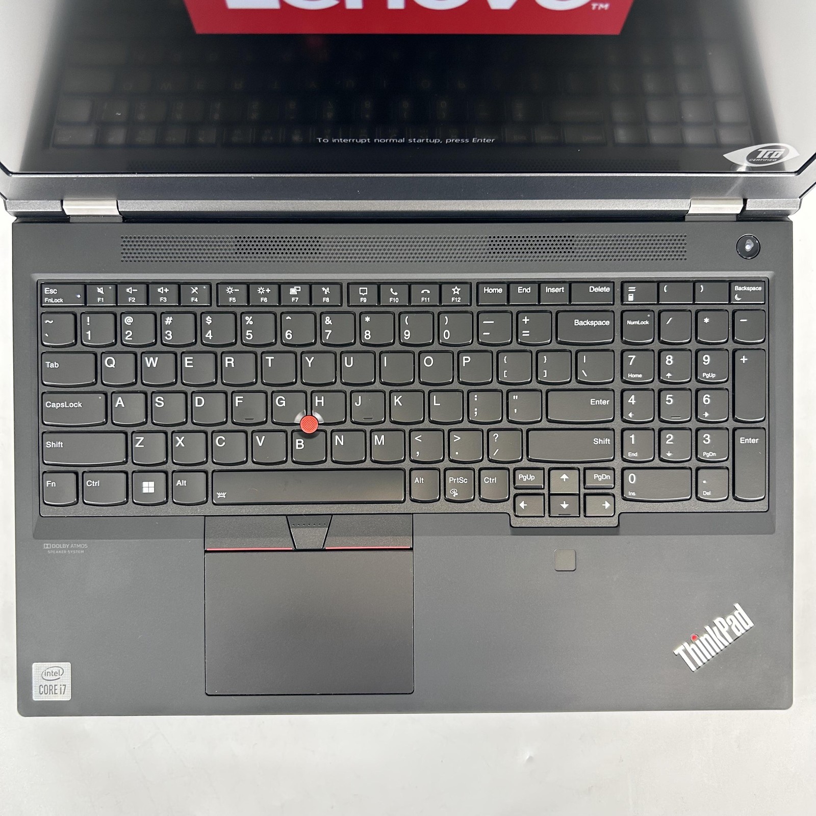 Lenovo ThinkPad P15 Gen 1 FHD i7-10750H 16GB 512GB SSD Quadro T1000 WHITE SPOTS