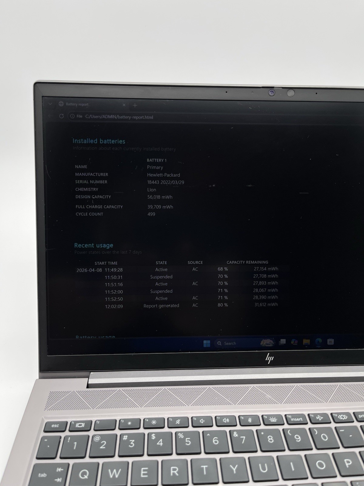 HP ZBook Firefly 15 G8 i7 11th Gen 16GB 256GB SSD Win 11 Pro – No Webcam