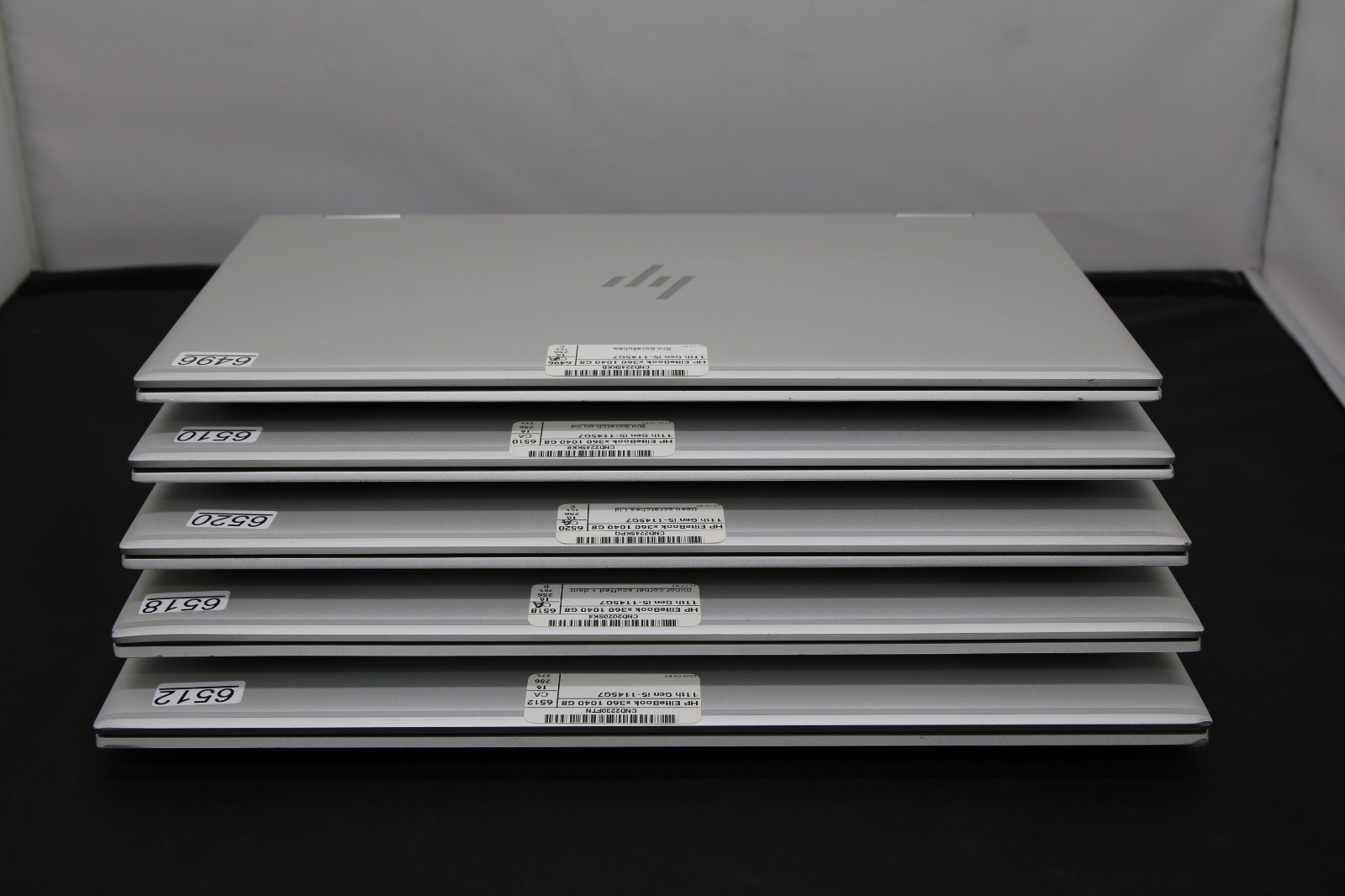 HP EliteBook x360 1040 G8 – i5-1145G7 – 16GB, 256GB, Windows 11 – Lot of 5 +ADP