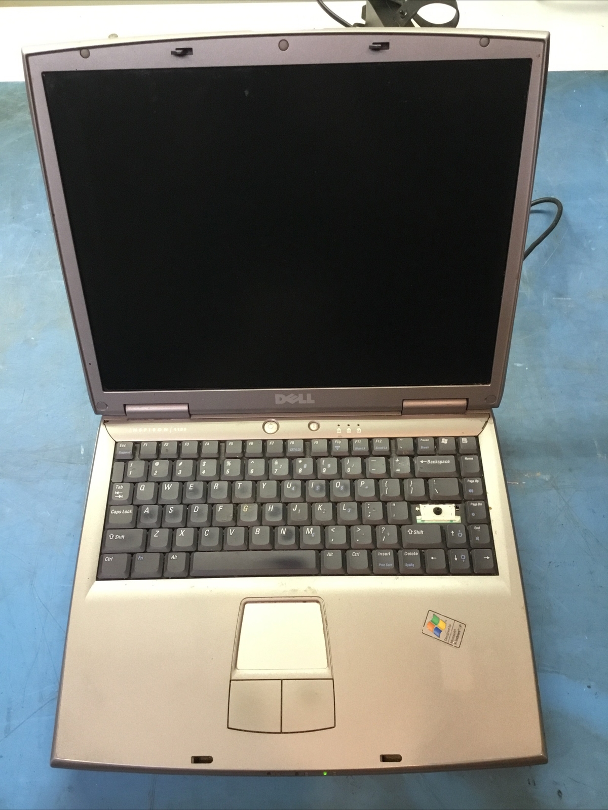 Dell Inspiron 1150 Laptop, Intel Celeron, 256MB RAM, Boots To BIOS, No HDD – J8