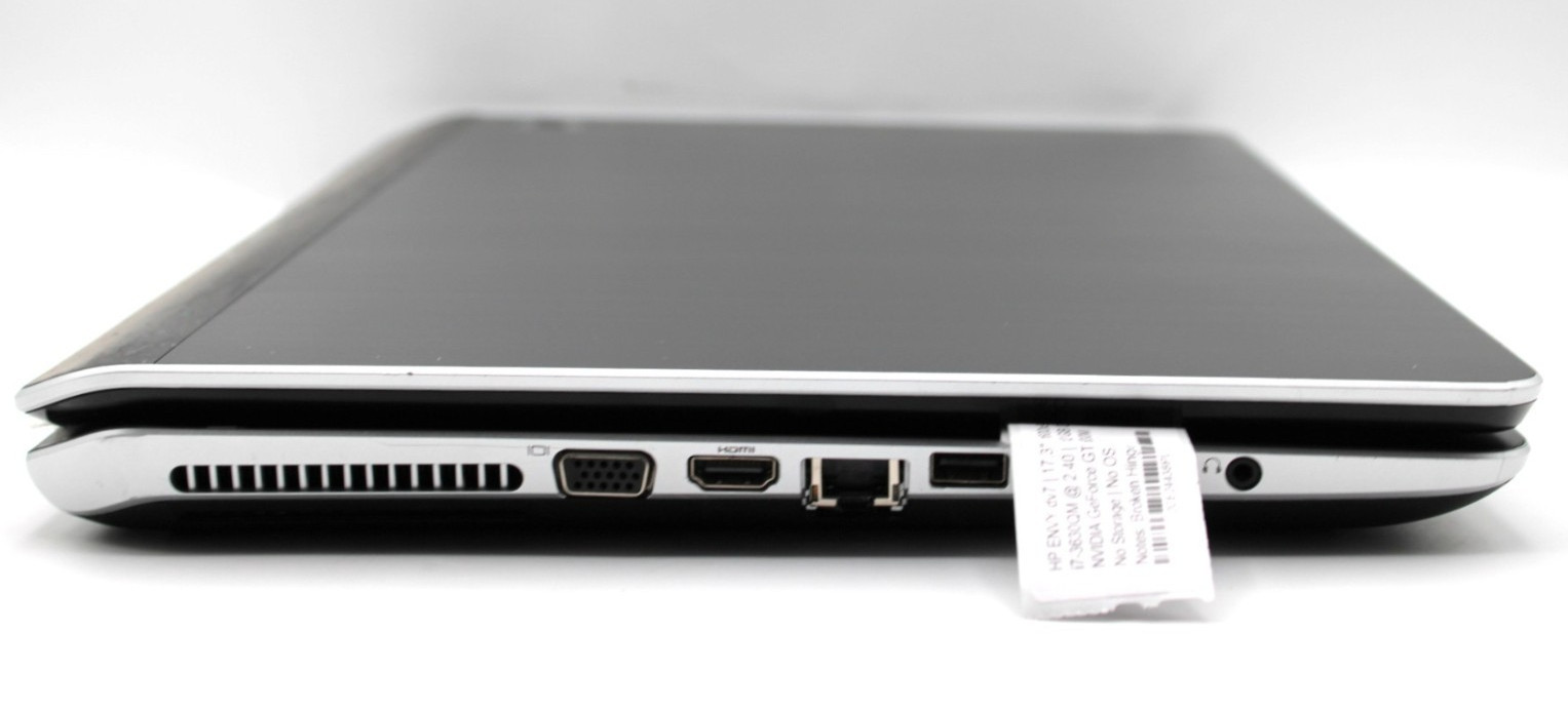 HP ENVY DV7 i7-3630QM@2.4GHz 12GB DDR3 NO STORAGE OR OS *USED/TESTED*