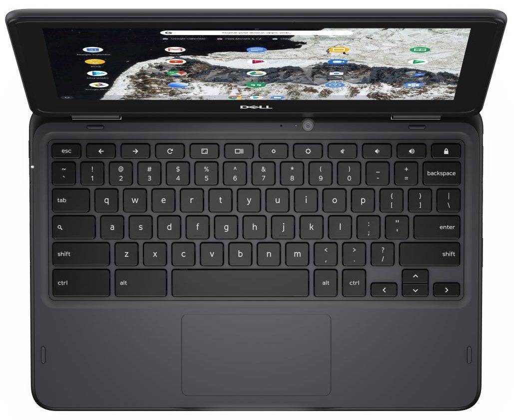 Dell chromebook 11 3100 2 in 1 intel celeron n4000 8GB 11.6″ 32GB SSD- Very Good