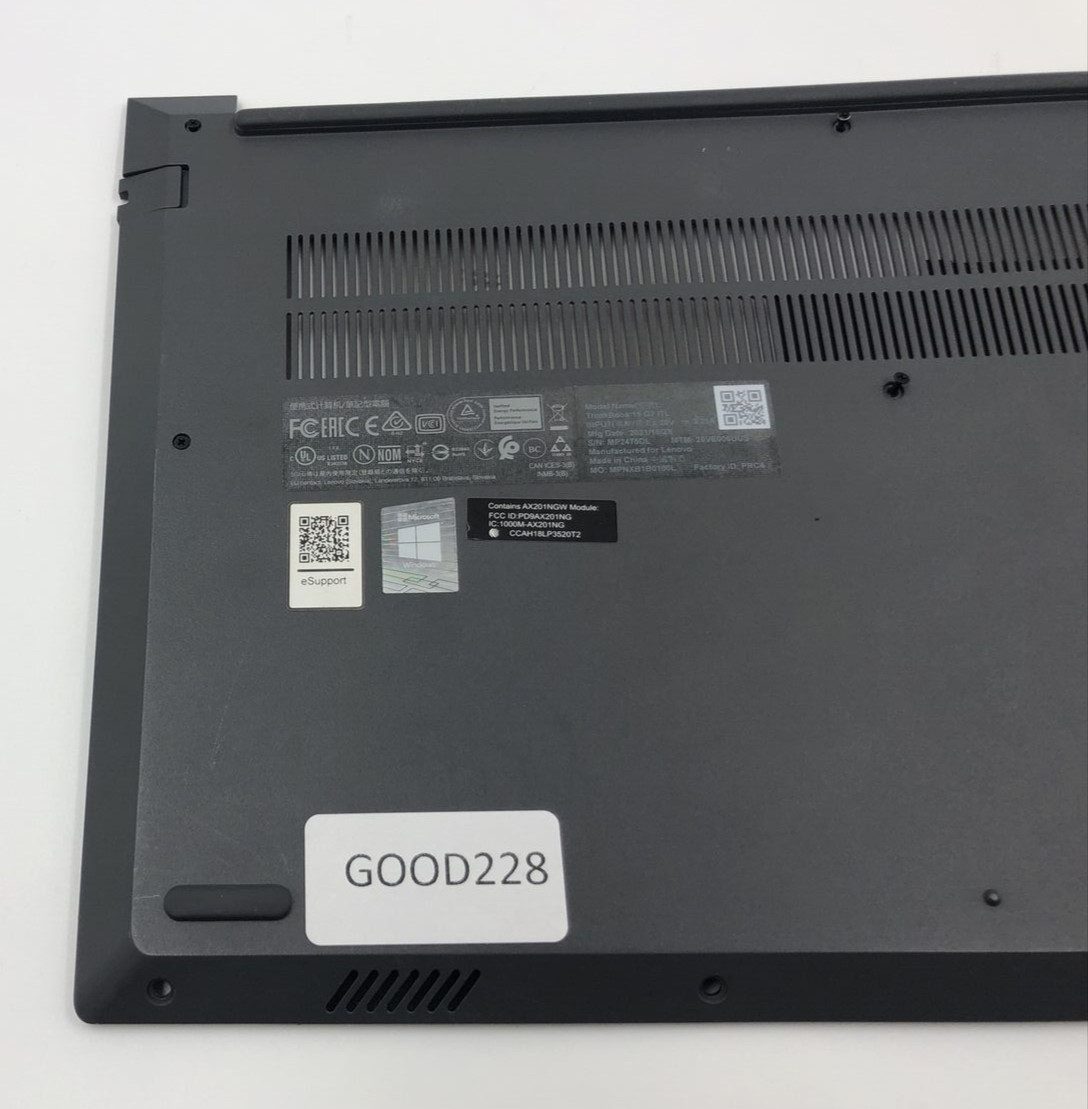 Lenovo ThinkBook 15 G2 ITL Bottom Cover