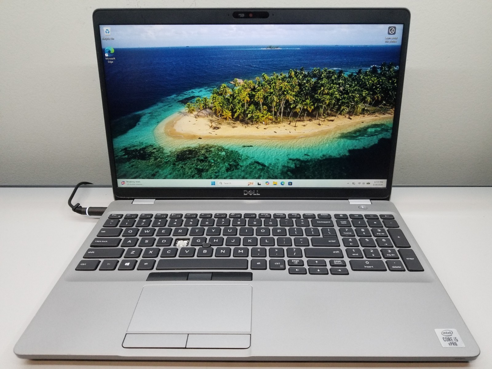 AS-IS Dell Latitude 5510 15.6″ FHD i5-10310U 1.7GHz 8GB RAM 256GB NVMe W11P READ