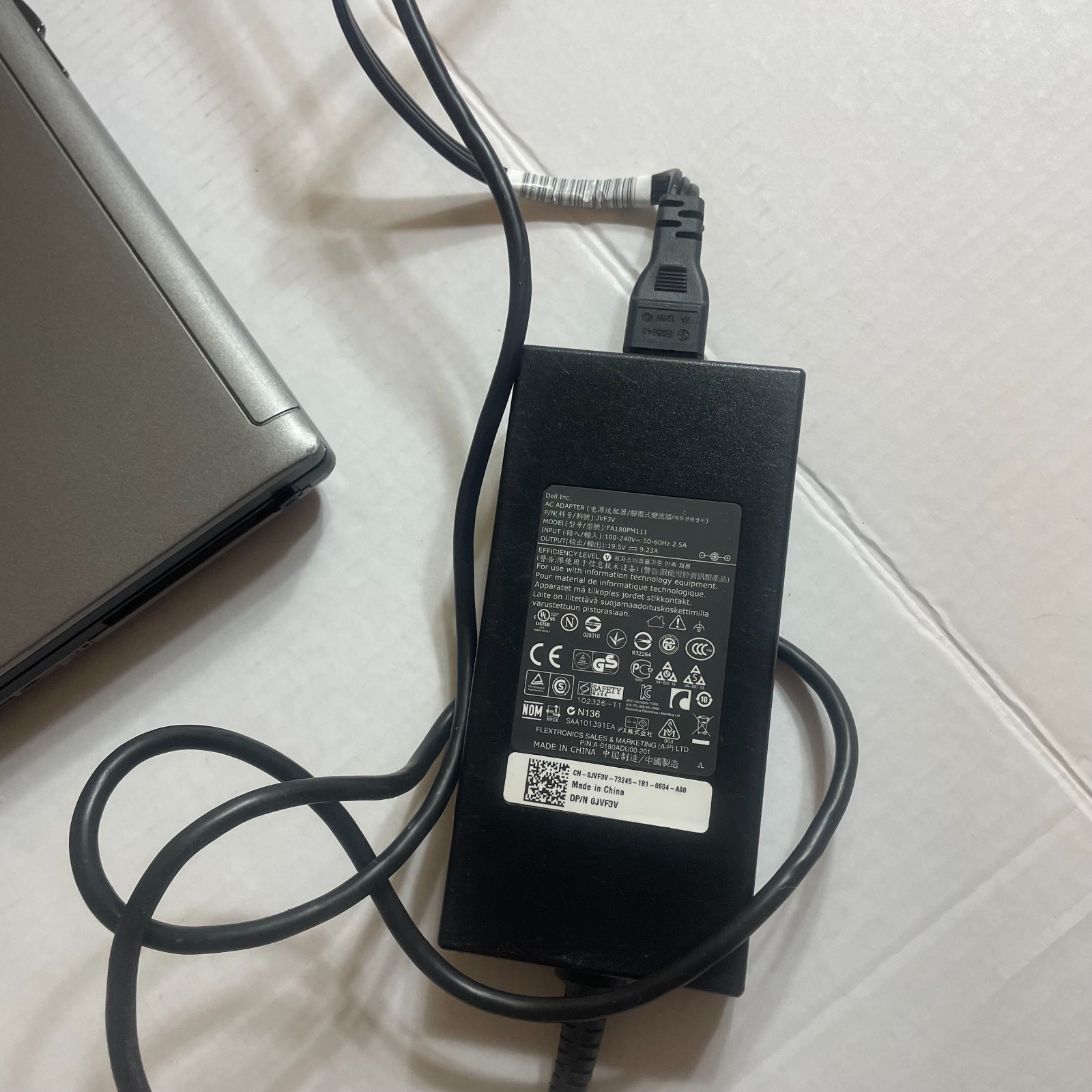 Dell Latitude D620 1.8GHz 1.5GB 128GB SSD WiFi DVDRW RS232 BAD BATTERY.