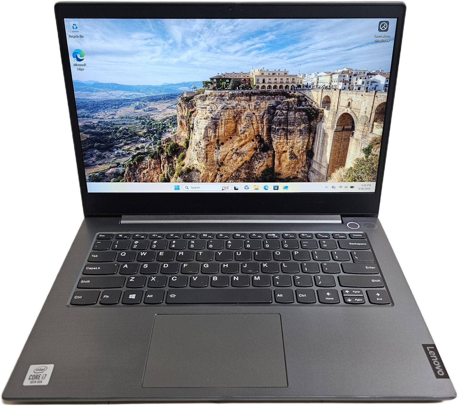 Lenovo ThinkBook 14-IML Laptop – 1.8 GHz i7-10510U 8GB 256GB Webcam 14″ 20RV S1