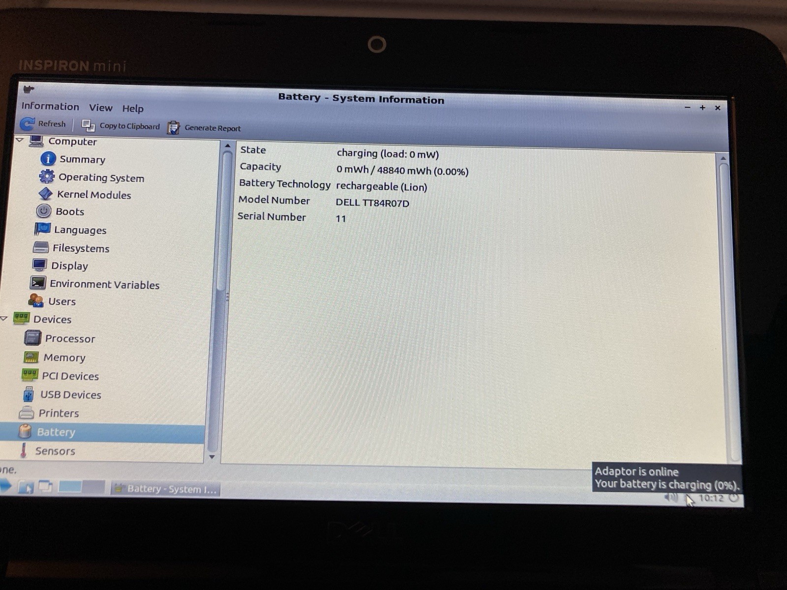 Dell Inspiron Mini 1012 Atom N450 2GB 10.1” Netbook New SSD Complete CIB Tested