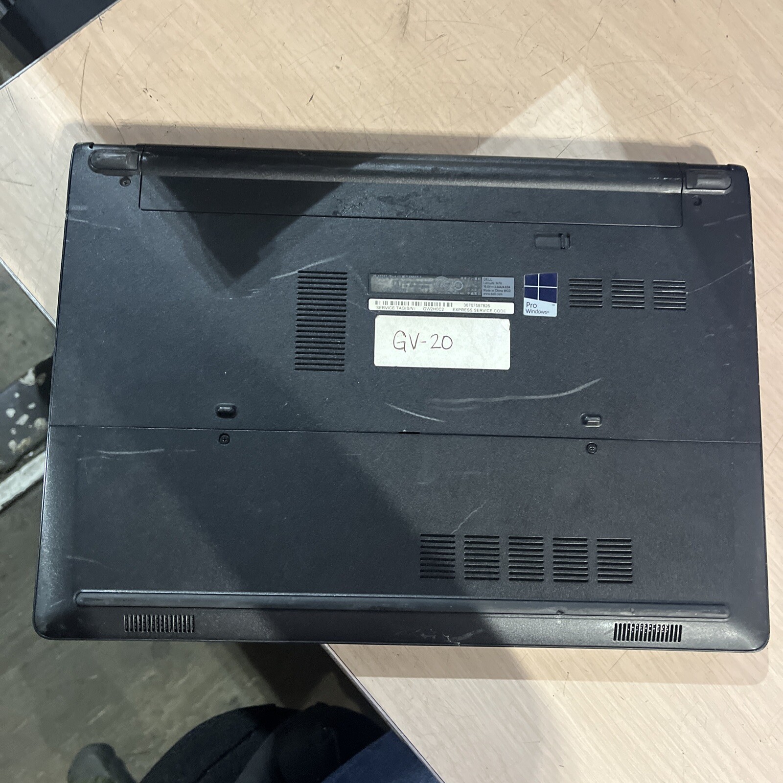 DELL LATITUDE 3470 INTEL CORE I3-6100U 2.30GHZ 4GB RAM NO HD