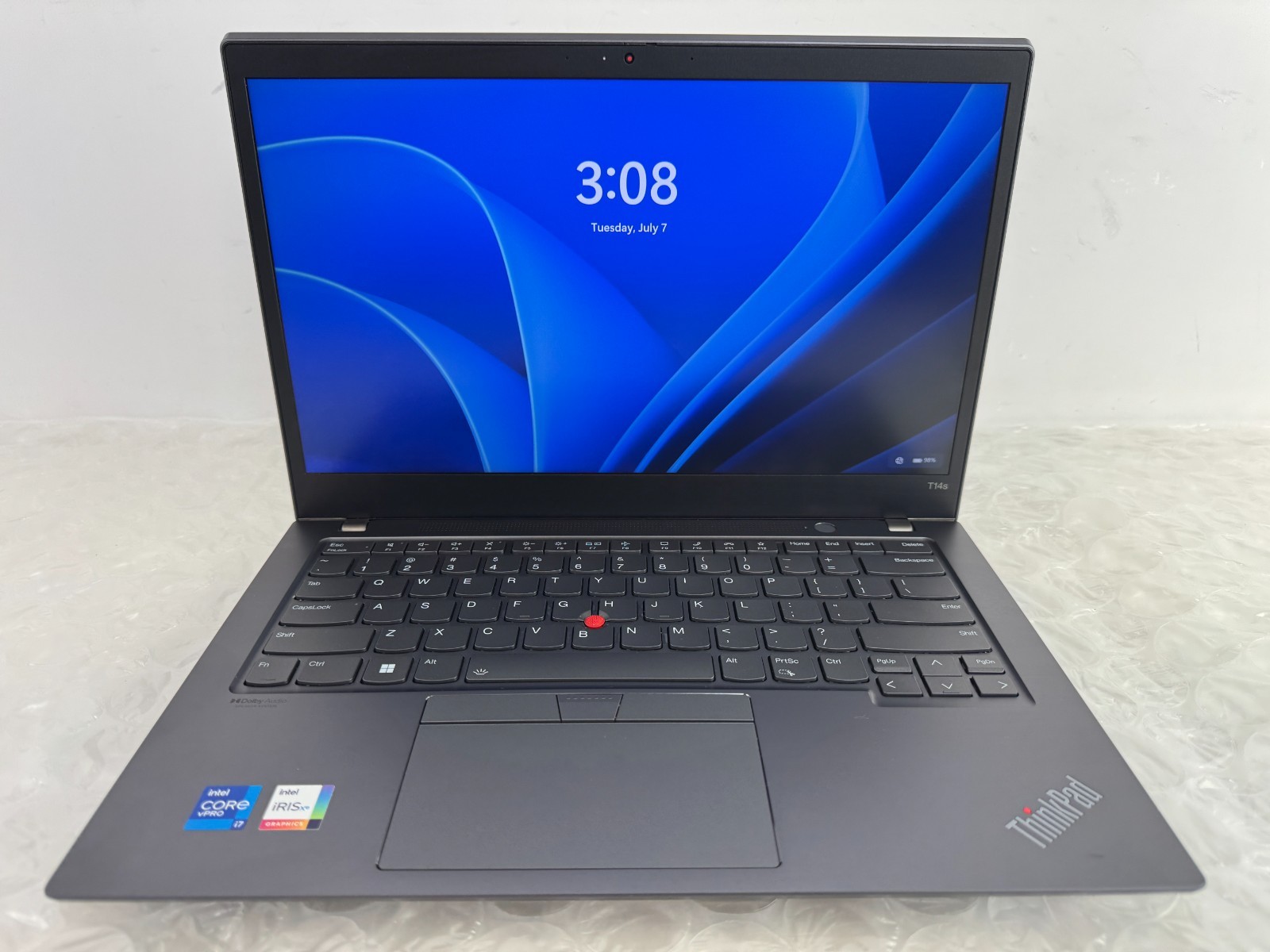 Lenovo ThinkPad T14s Gen 2 i7-1185G7 16GB 256GB SSD 14″ FHD Win 11 Pro