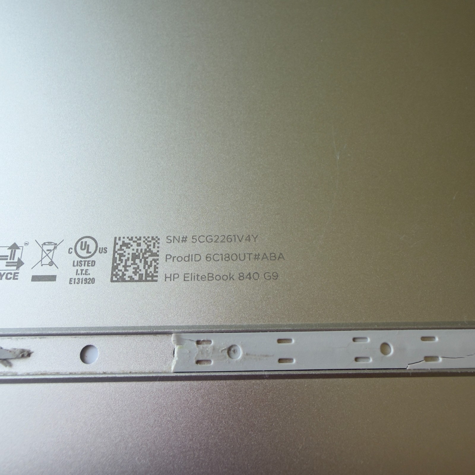 HP EliteBook 840 G9 14” 512GB SSD Intel i7-1265U 16GB RAM w/ Charger Win 11 Pro