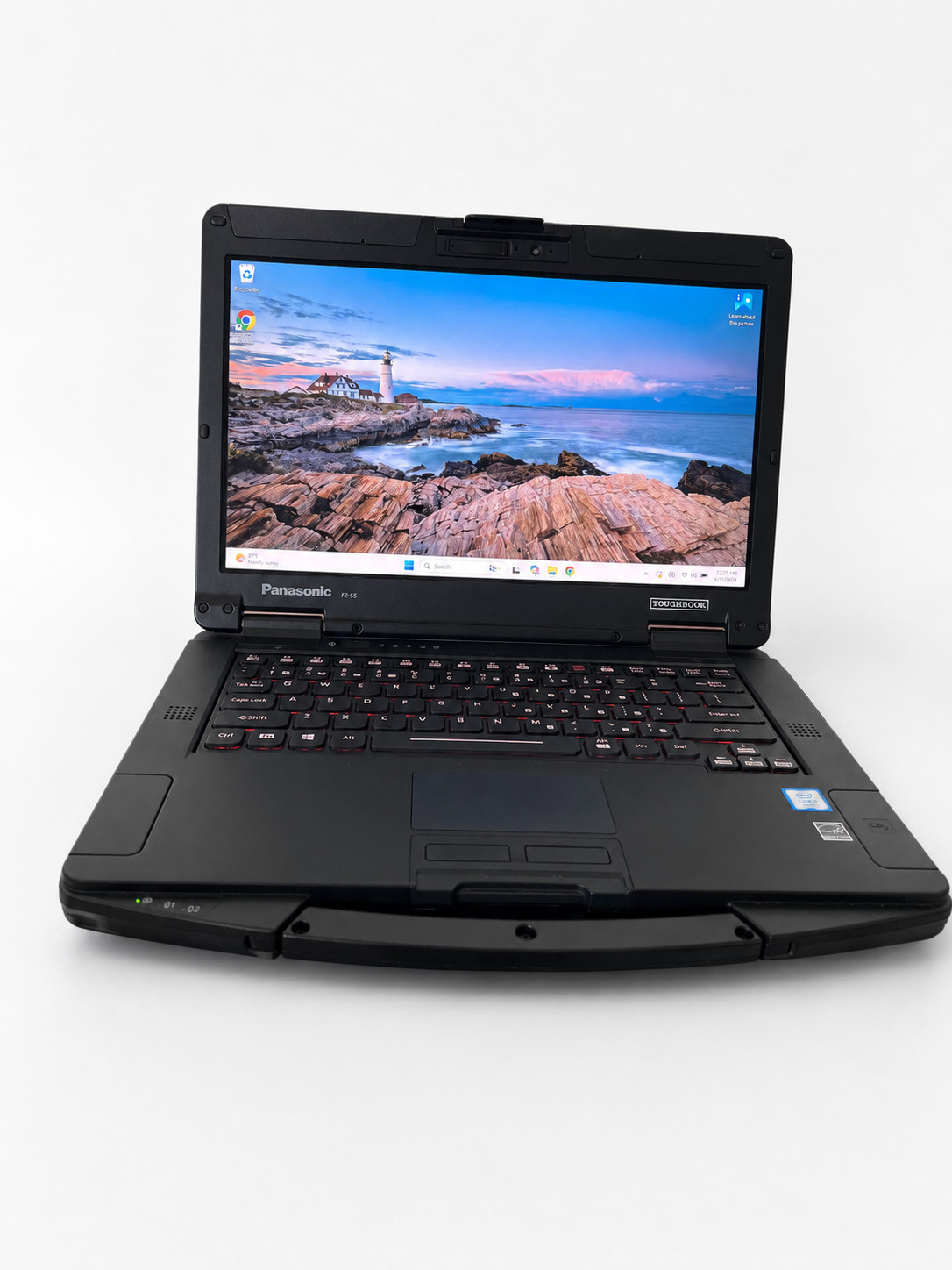 PANASONIC TOUGHBOOK FZ-55 TOUCH 16GB 512GB SSD, WEBCAM 4G LTE WIN 11 CHARGER