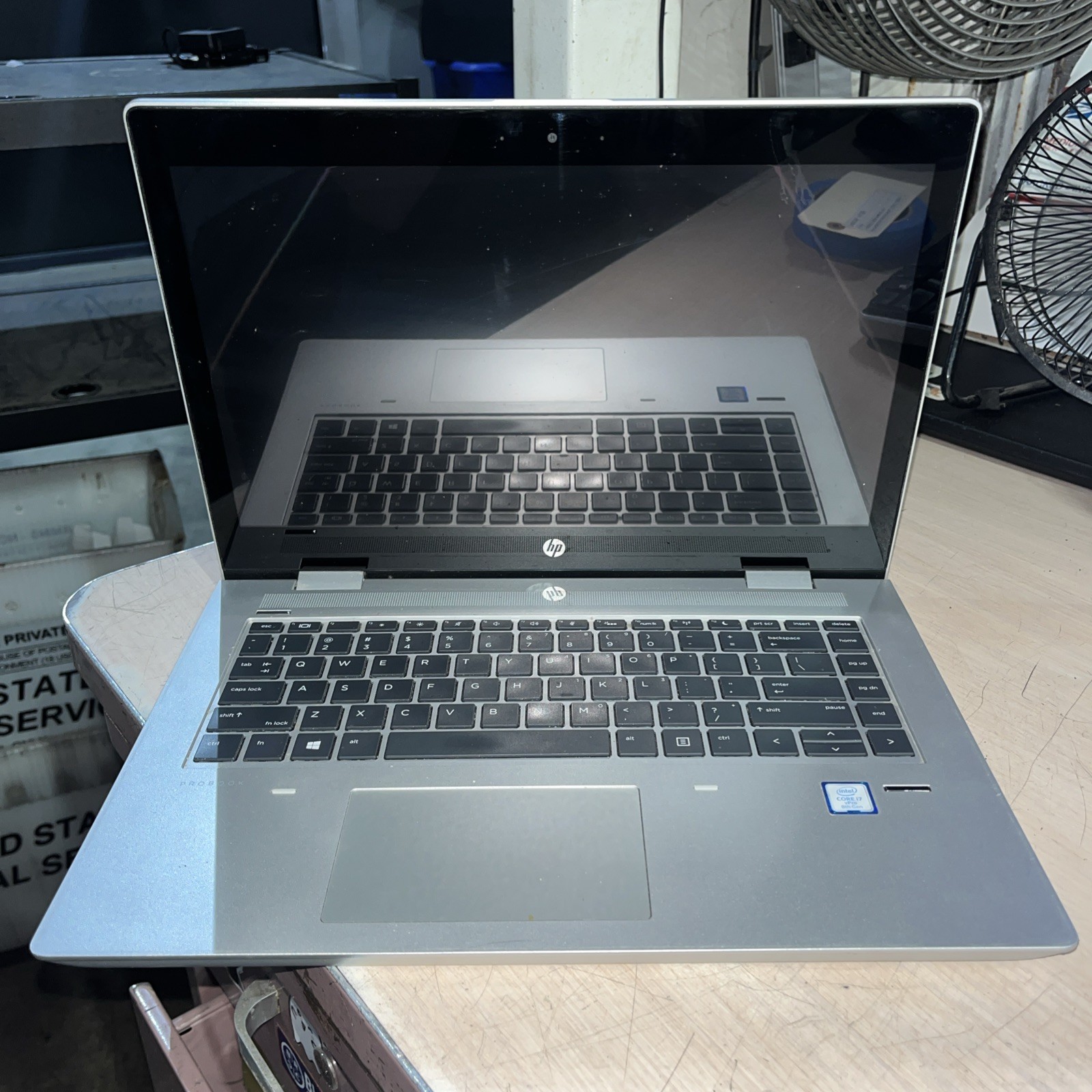 HP PROBOOK 640 G4 INTEL CORE I7-8650U 1.90GHZ 16GB RAM NO HD ,