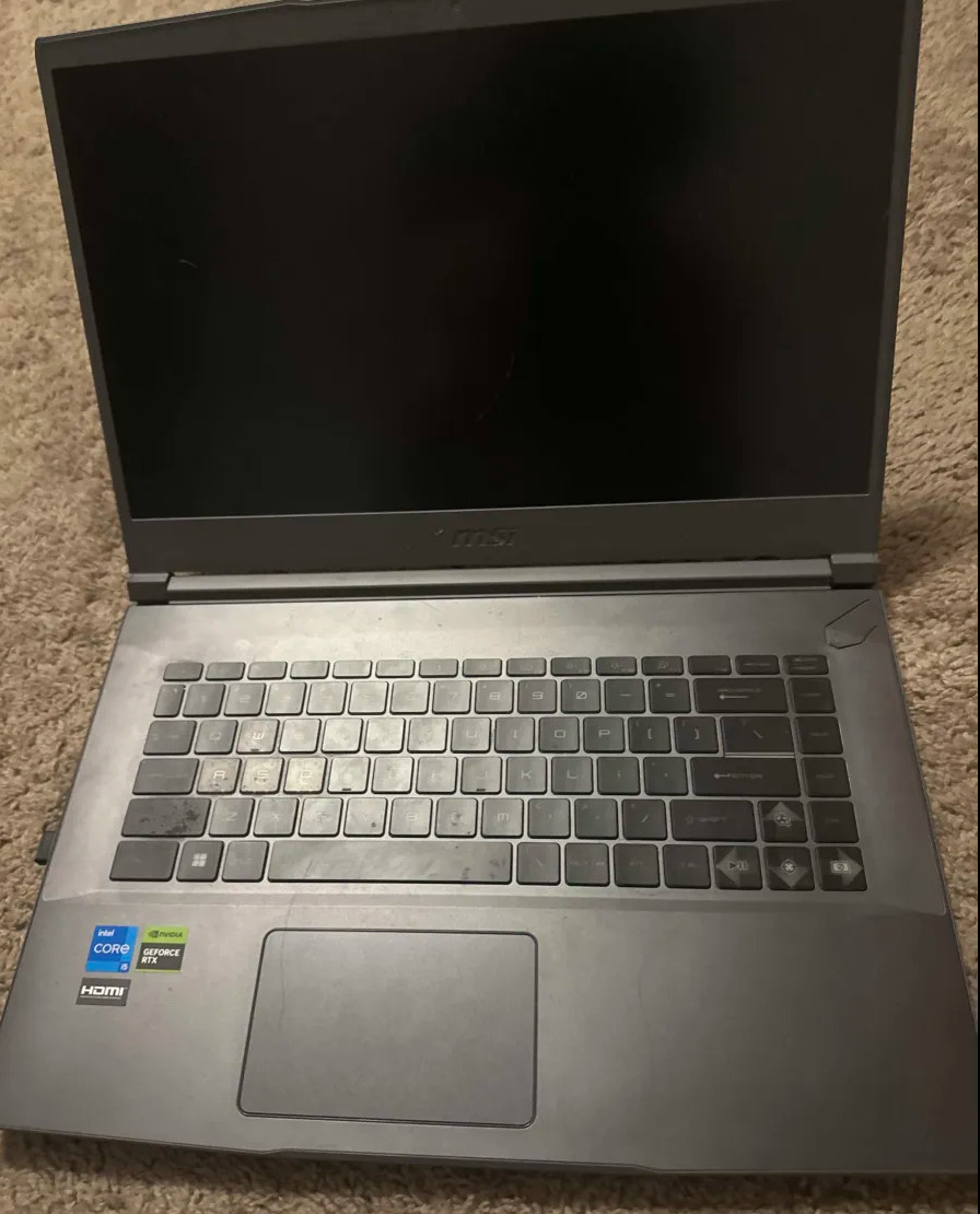 MSI Thin 15 15.6″ Gaming Laptop, Intel Core i5-13420H, NVIDIA GeForce RTX 3050