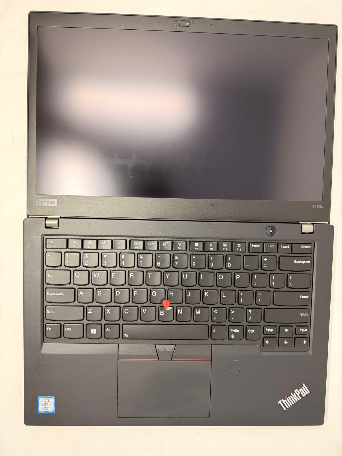 Lenovo ThinkPad T480s i7-8650U 16GB Intel Wireless 8265 / 8275 480GB NVMe SSD