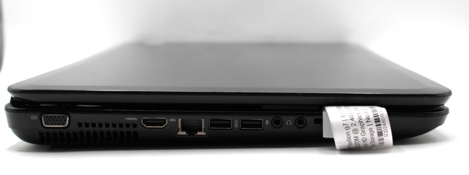 HP Pavilion G7 I3-2370M@2.4GHz 6GB DDR3 NO STORAGE OR OS *USED/TESTED*