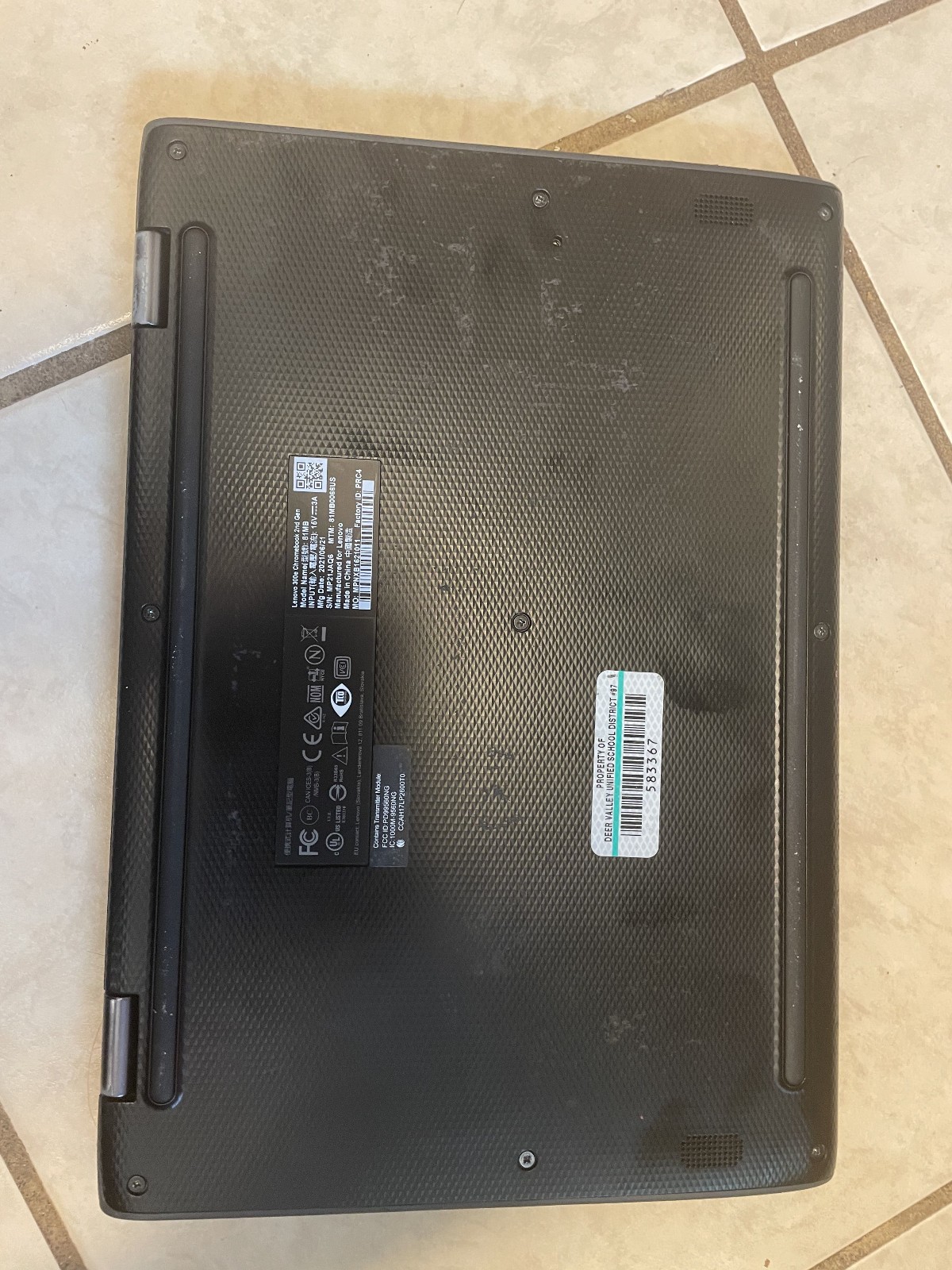Lenovo 300e Chromebook 2nd Gen 11.6″ (32GB, 4GB, Intel Celeron N4020, 1.10GHz)
