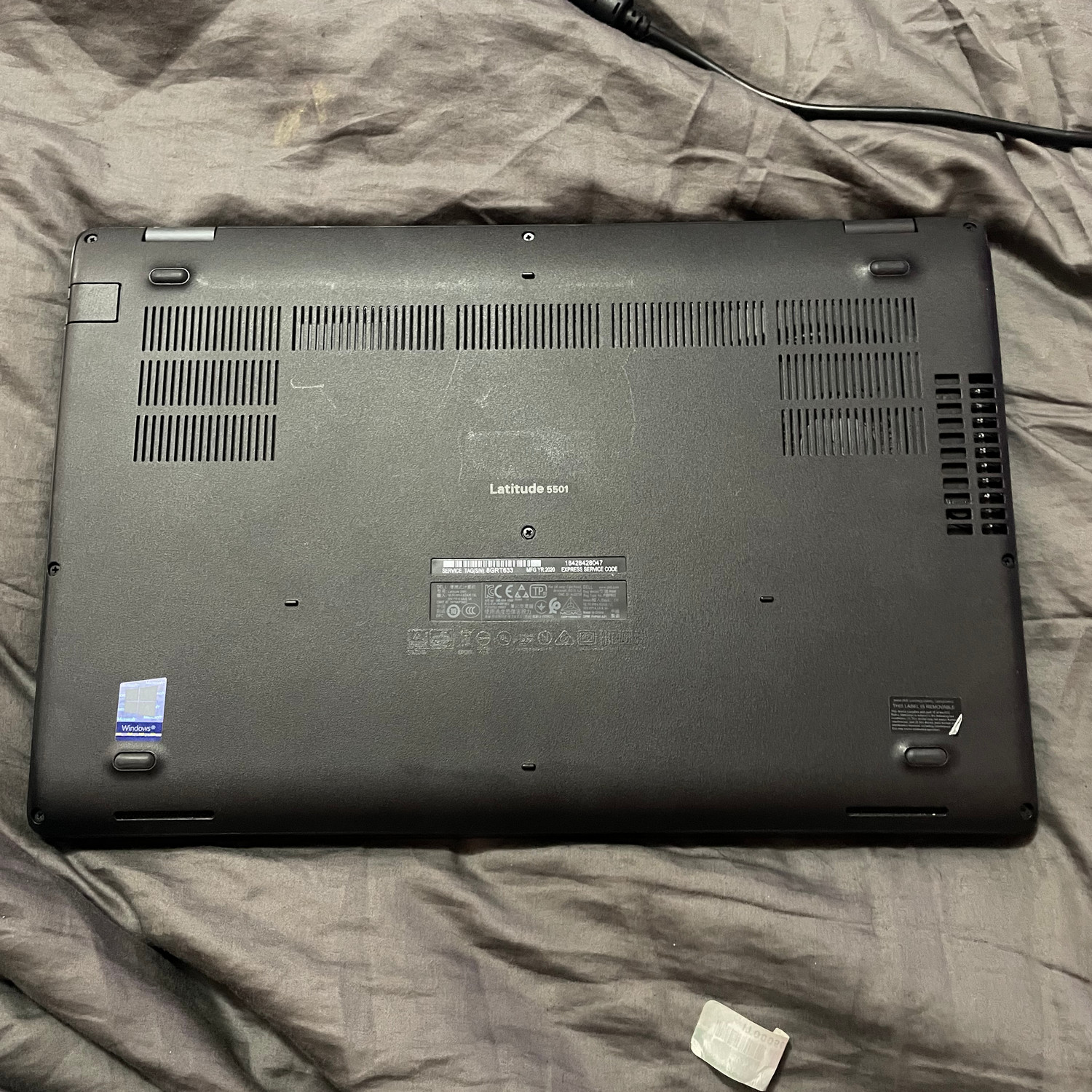 dell latitude 5501 core i5 9400h @ 2.50ghz 12gb ddr4 ram samsung evo 250gb ssd