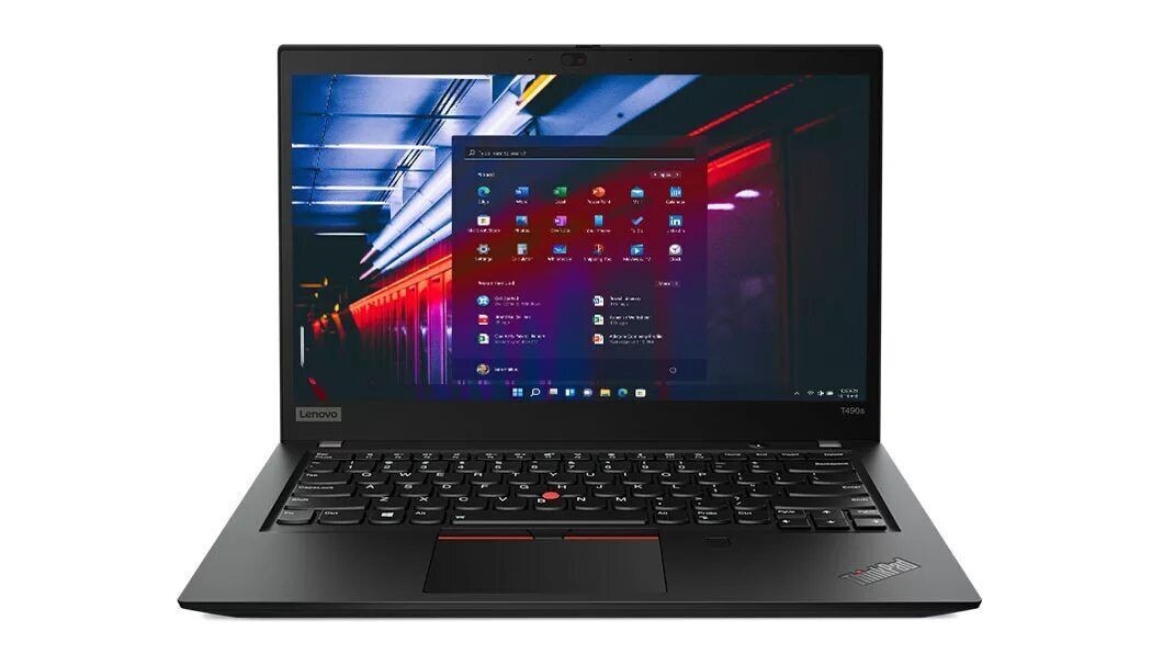 Lenovo ThinkPad T490s i7-8565U 1.80GHz 8GB 512 SSD FHD Win 11 pro laptop cam