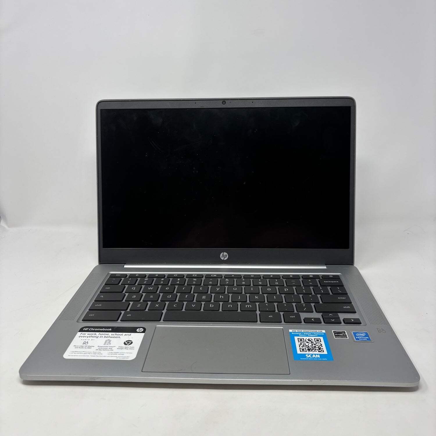 Broken HP Chromebook 14A-NA0031WM 14″ Pentium Silver N5000 4GB RAM 64GB SSD