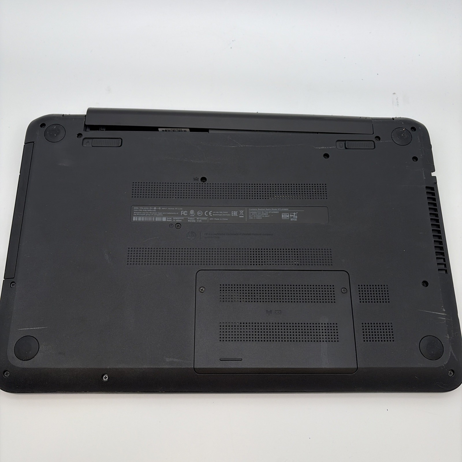 HP Windows 10Home Intel Pentium CPU N3540@ 2.16GHz RAM 4GB SSD128GB L118